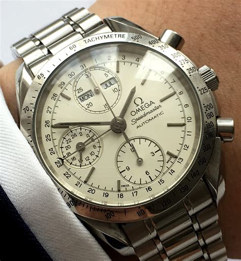 Omega Speedmaster triple date chronograph